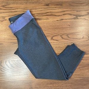C9 by Champion Capri Leggings Grey / Gray and Purple - excellent condition